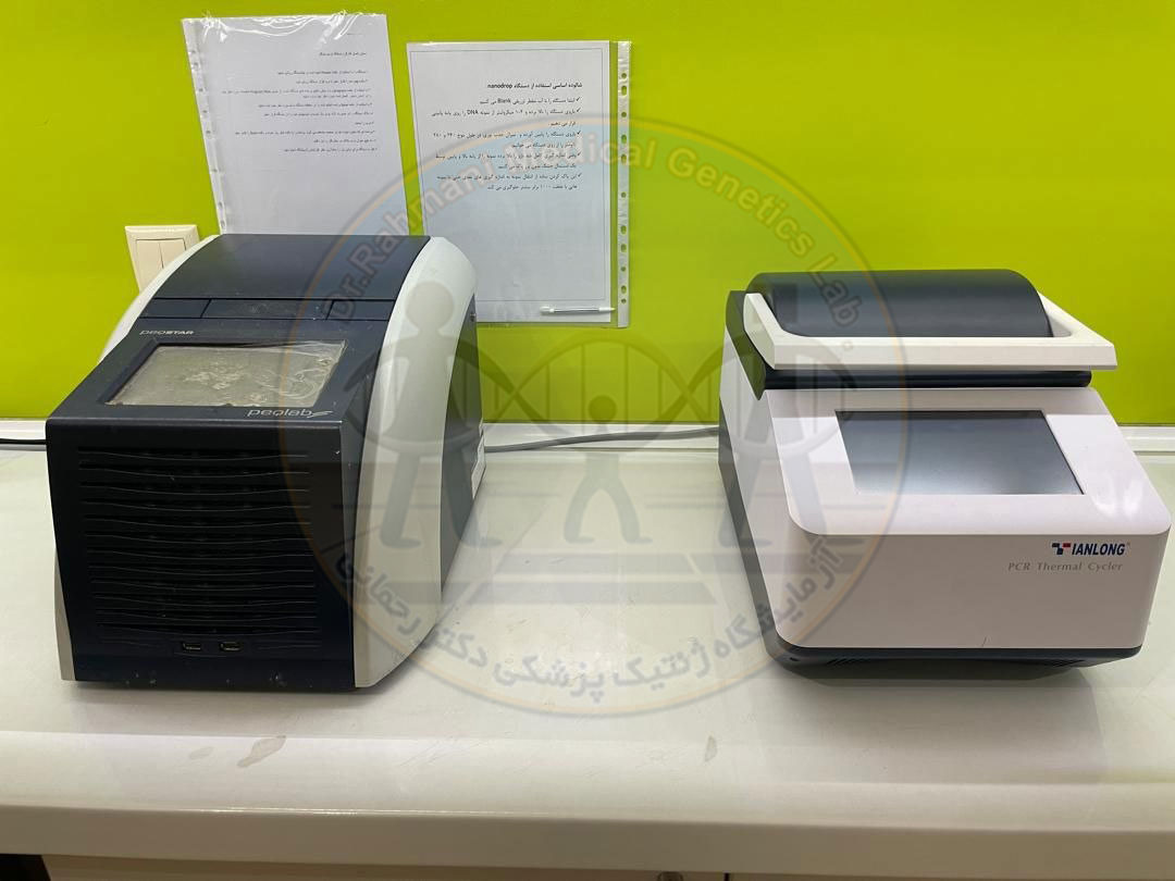 دستگاه ترموسایکلر PCR جهت تکثیر DNA
